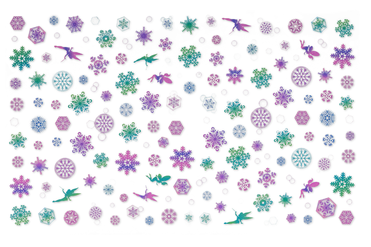 Jolifin XL Sticker Snowflake No. 3