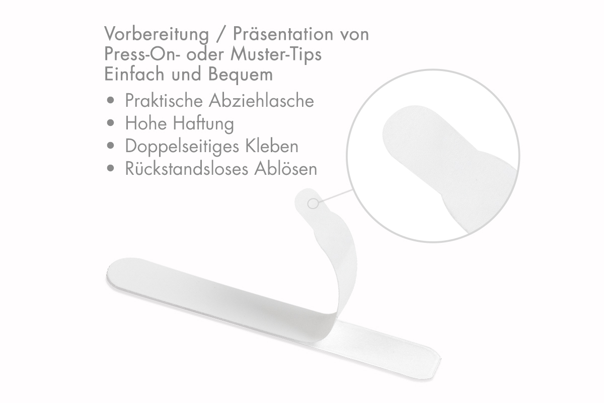 Jolifin self-adhesive fixing tape - strips