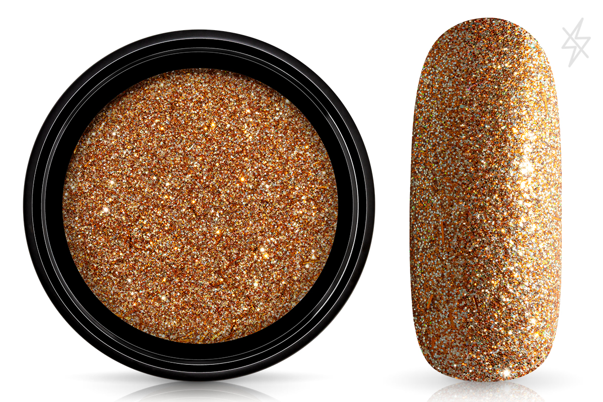 Jolifin LAVENI FlashOn Glitterpuder - brown