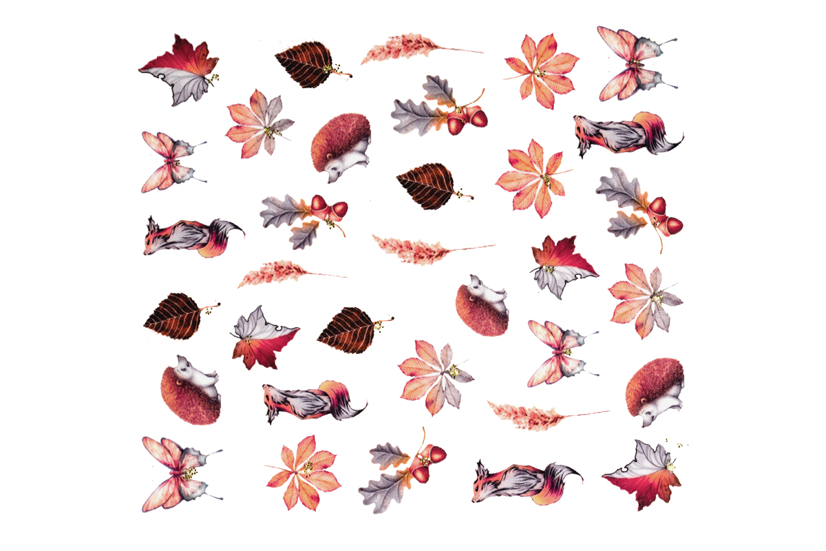 Jolifin Trend Tattoo - Herbst Gold Nr. 4