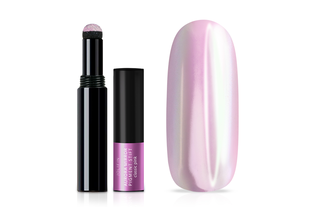 Jolifin LAVENI Aurora Mirror Pigment Stift - classic pink