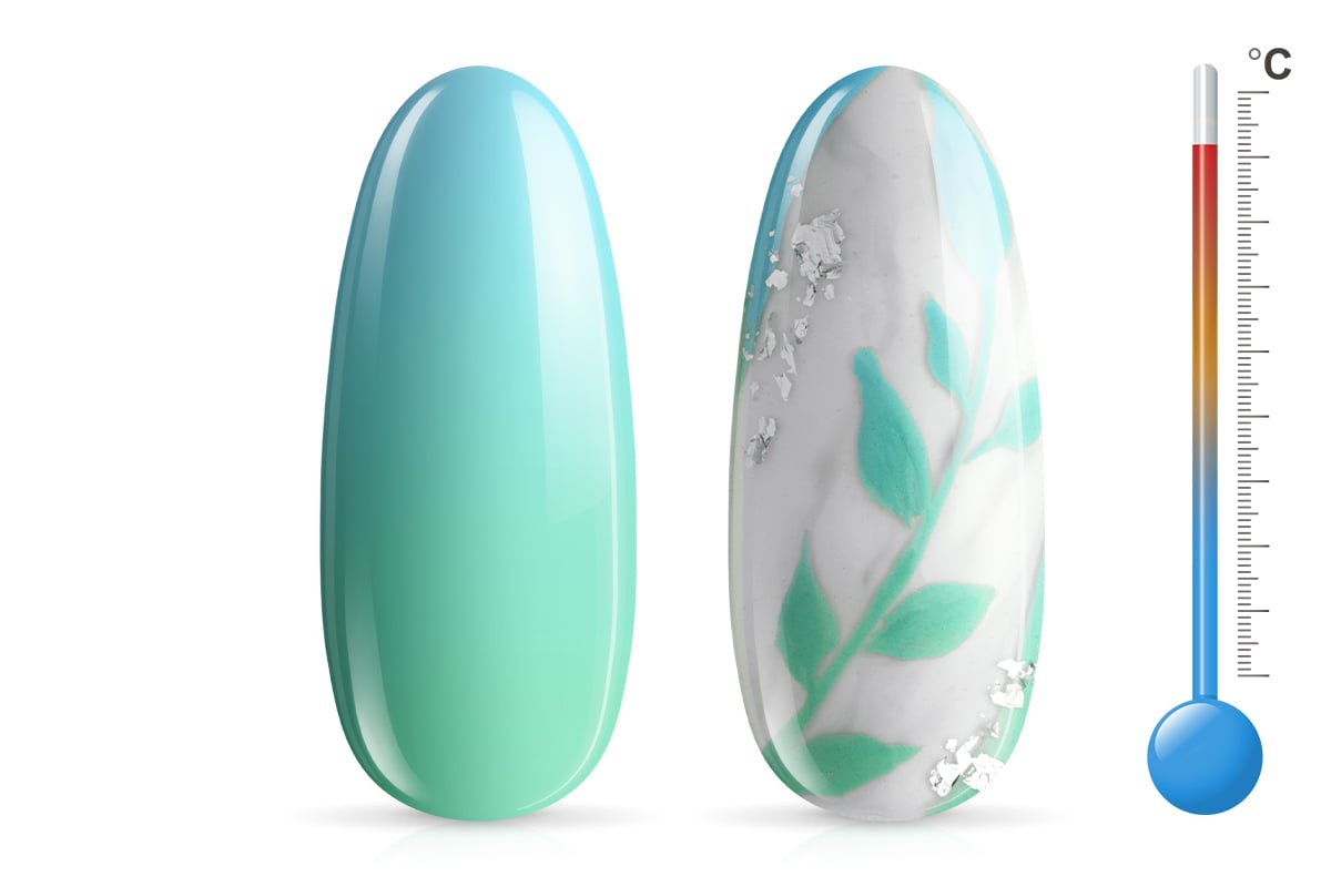 Jolifin LAVENI PRO Farbgel - Thermo mint-babymint 5ml