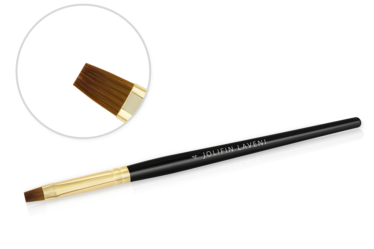 Jolifin LAVENI Brush - Gel flat size 4