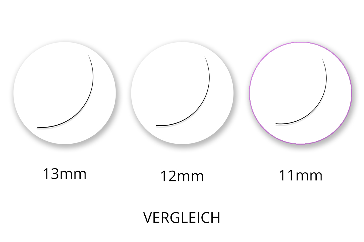 Jolifin Lashes - SingleBox 11mm - Volume C-Curl 0,07