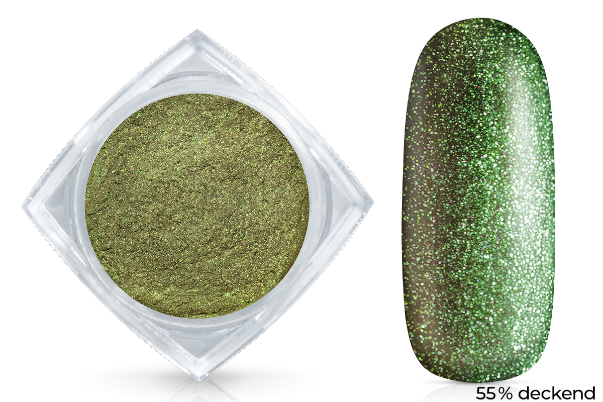 Jolifin Clear Cat-Eye Pigment - Chameleon green