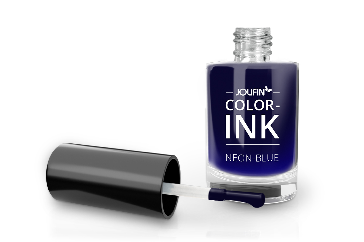 Jolifin Colour-Ink - neon-blue 6ml