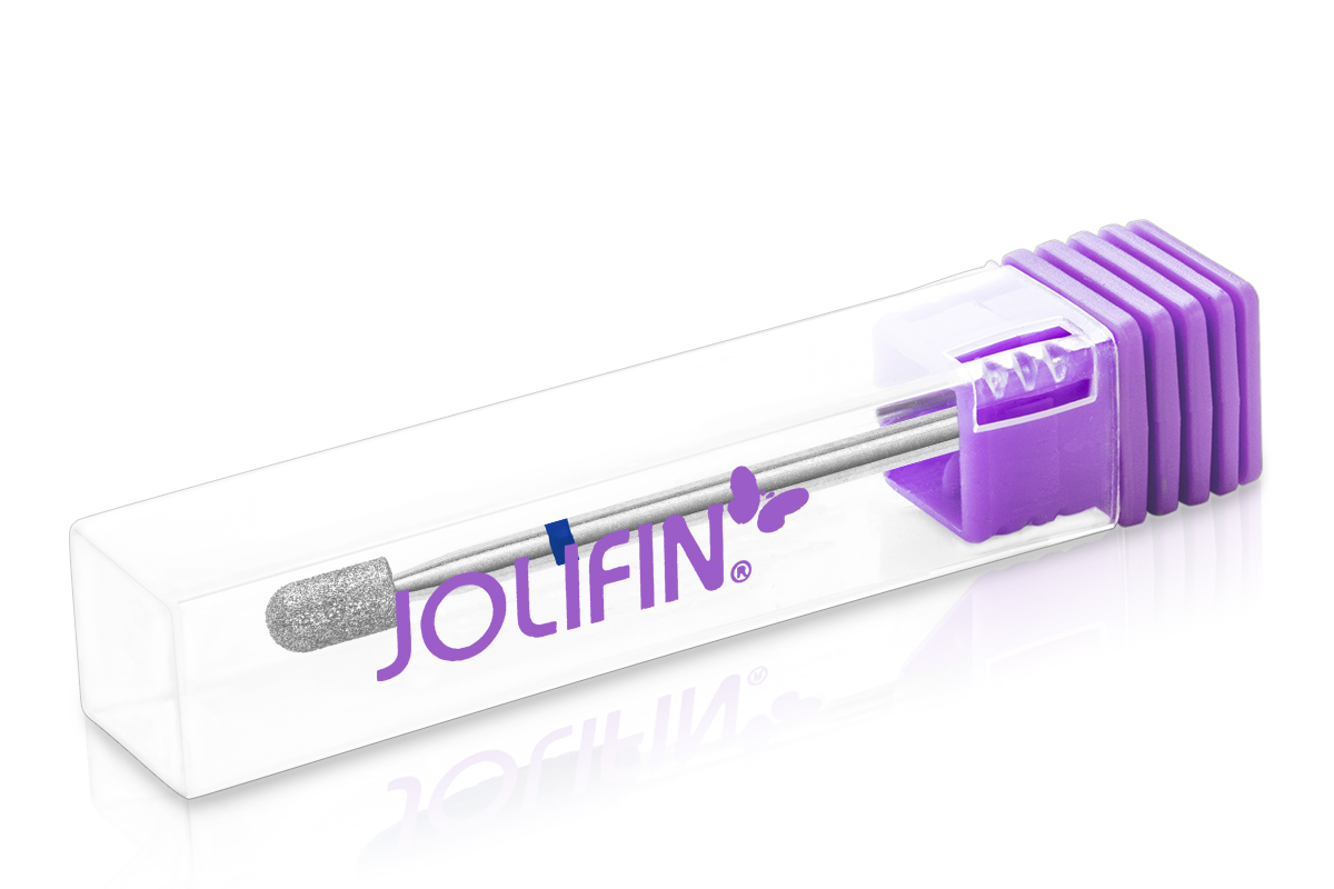 Jolifin Diamant Manikür-Bit - Zylinder - medium