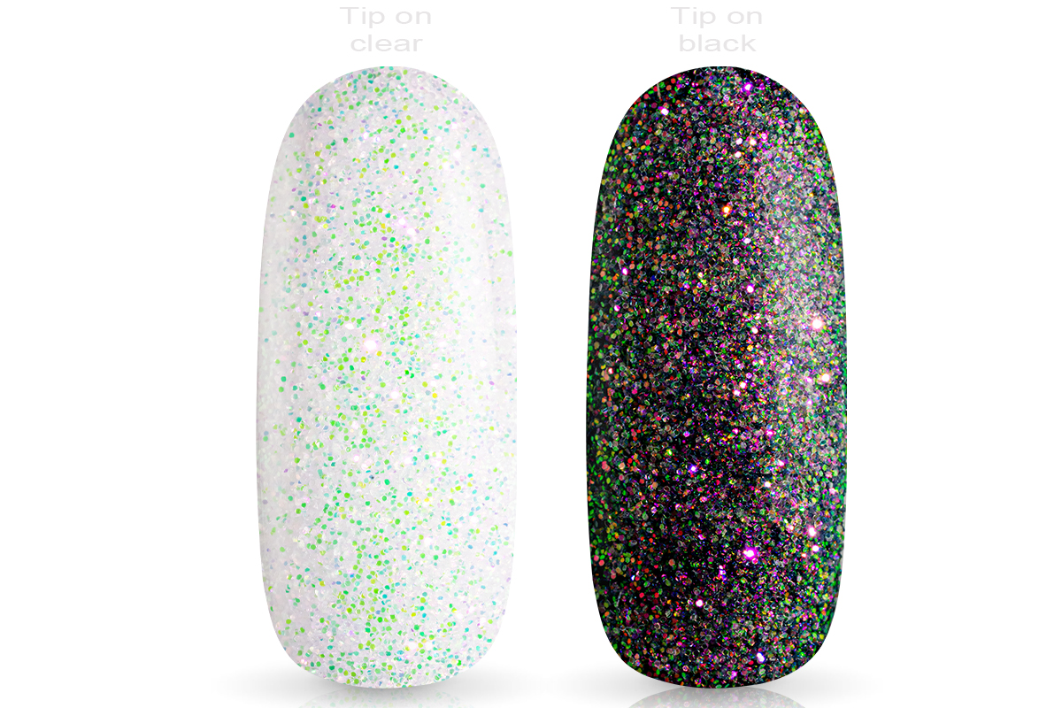 Jolifin LAVENI glitter powder - white gloss