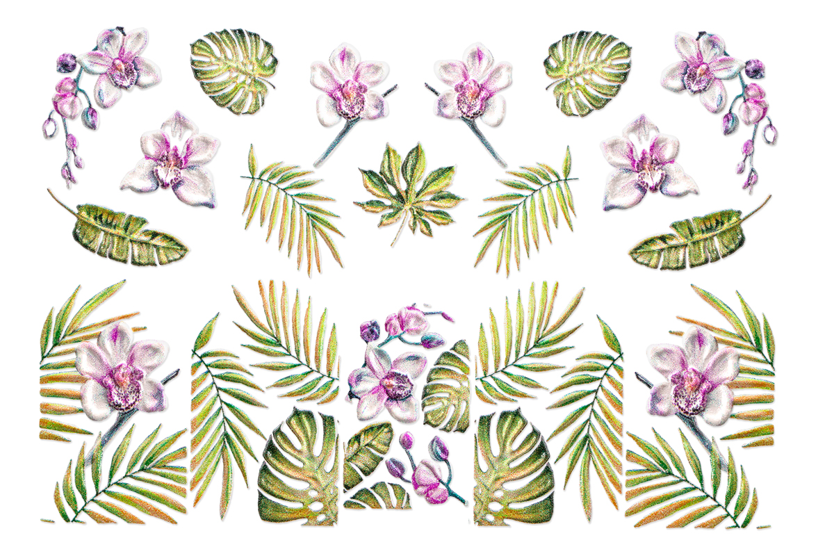 Jolifin LAVENI 3D Tattoo Wrap - No. 12