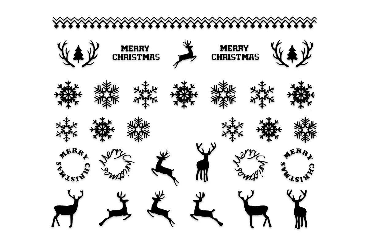 Jolifin Christmas Sticker No. 1