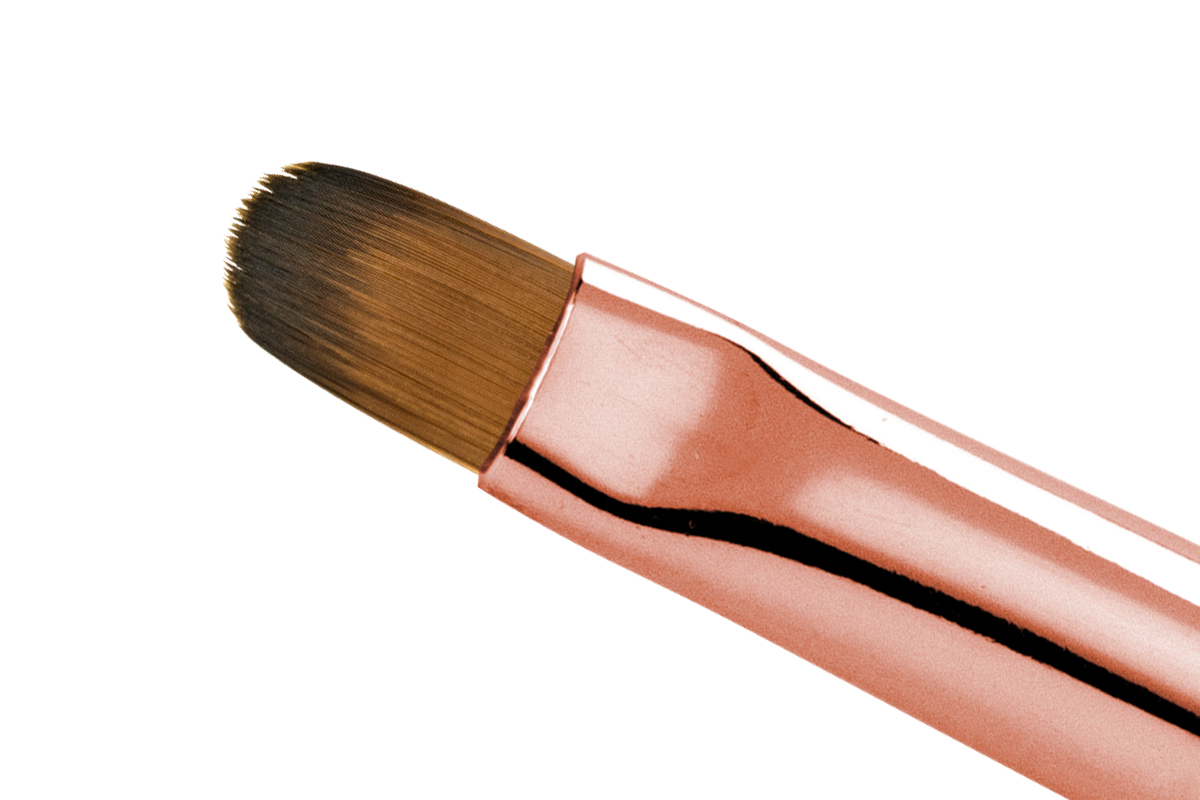 Jolifin Gemstone Gel Brush Rosé - oval size 6