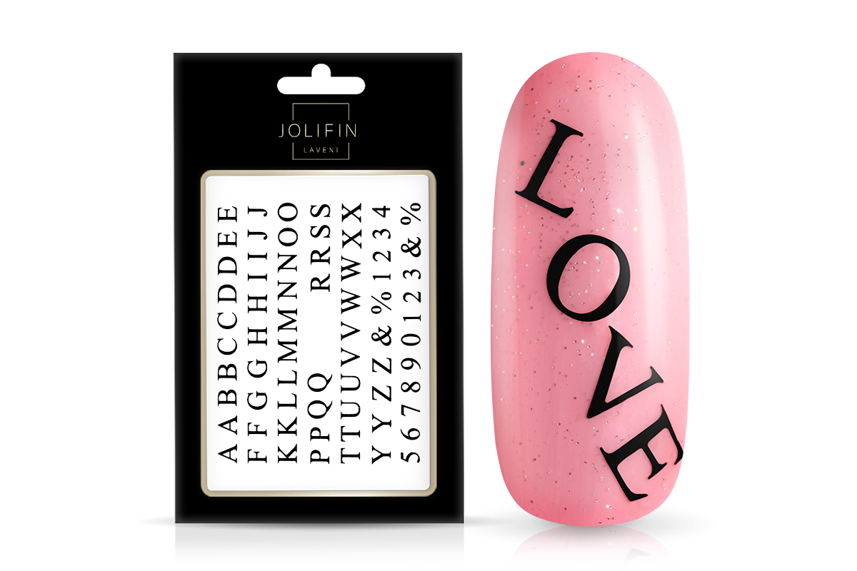 Jolifin LAVENI Sticker - black No. 10