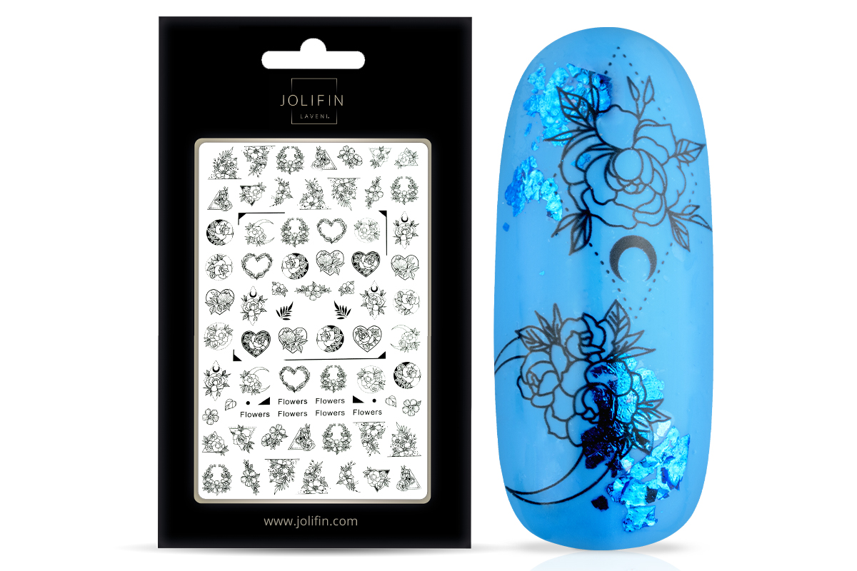 Jolifin LAVENI XL Sticker - Flowers No. 13