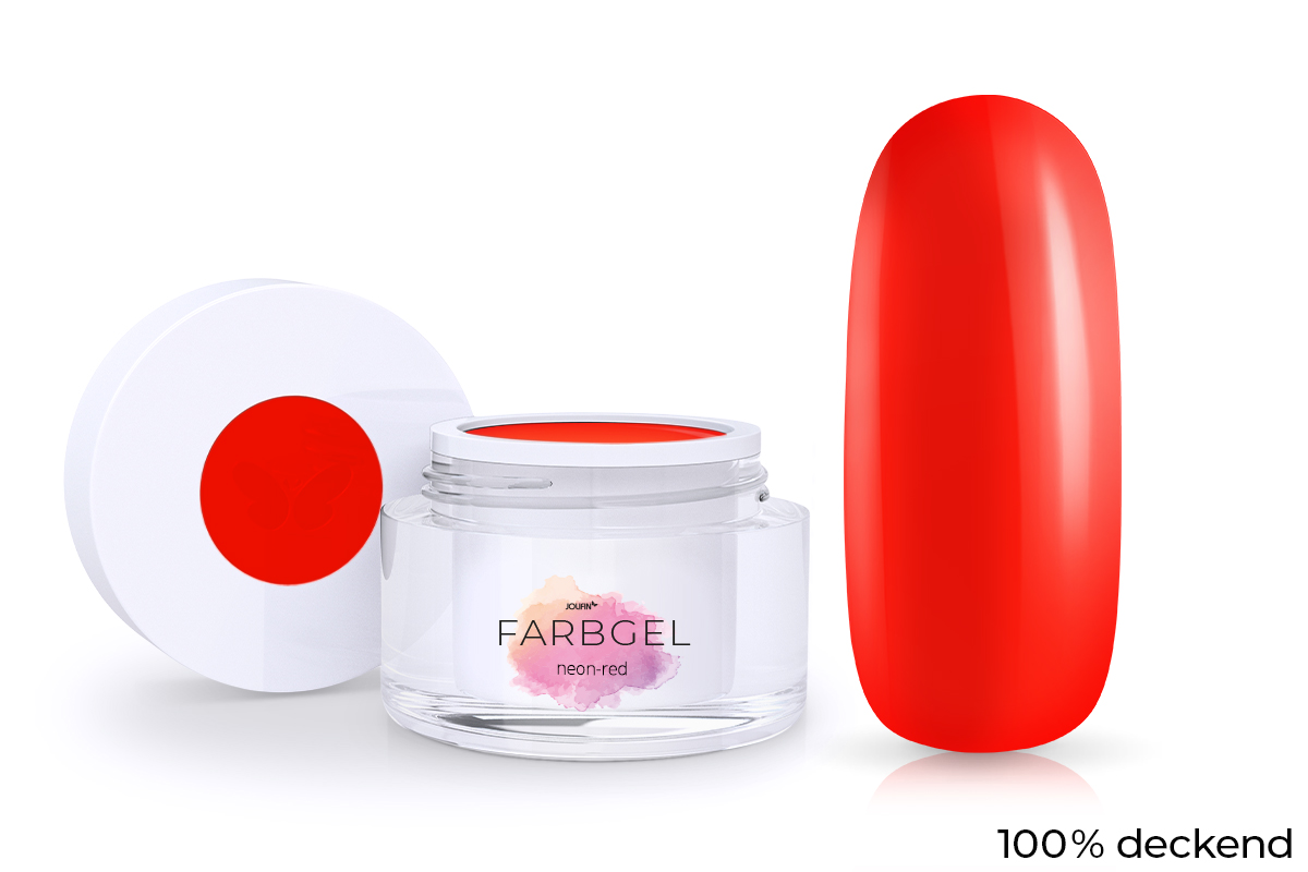 Jolifin colour gel neon-red 5ml