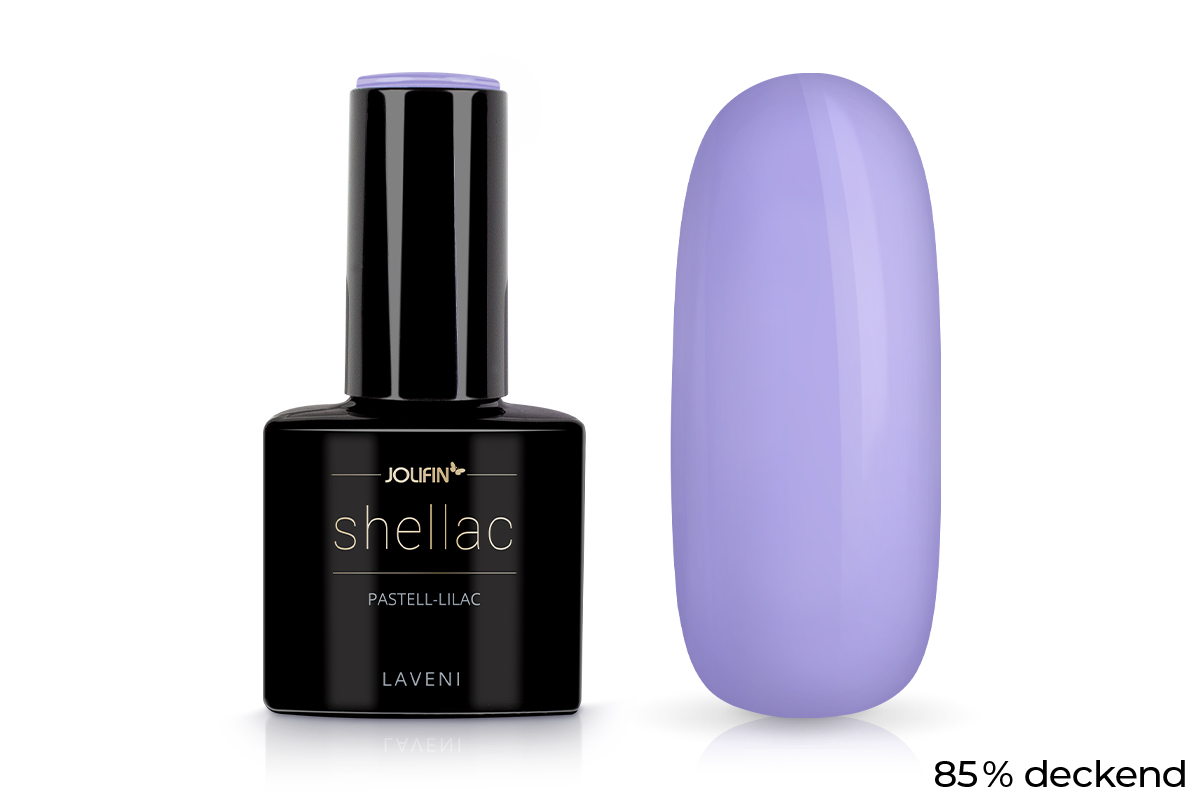 Jolifin LAVENI Shellac - pastel-lilac 10ml