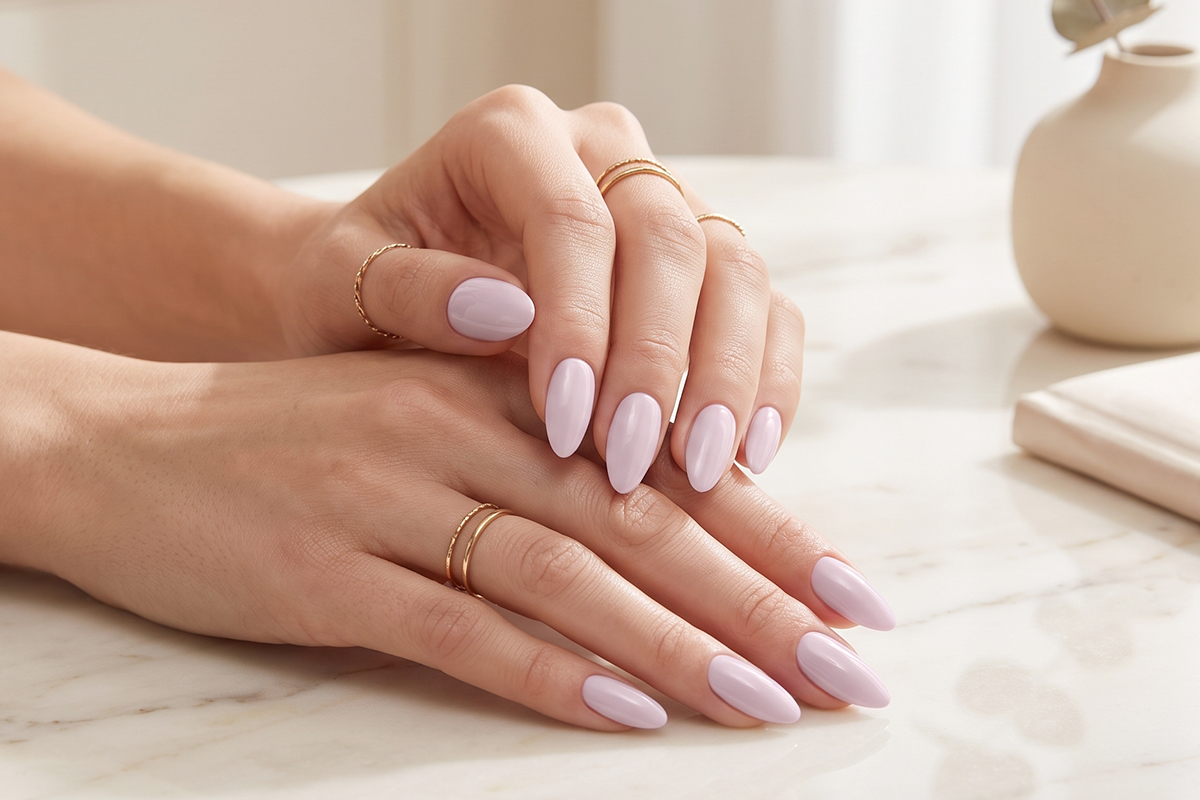 Jolifin LAVENI Shellac FiberglasGel - milky rosé 10ml
