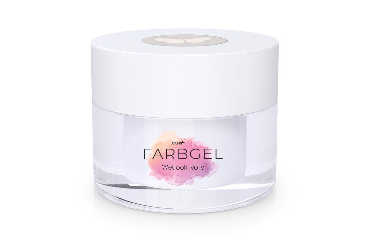 Jolifin Wetlook Farbgel ivory 5ml