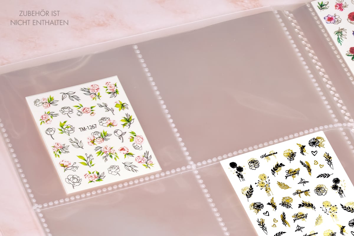 Jolifin storage for stickers & tattoos - 192 slots