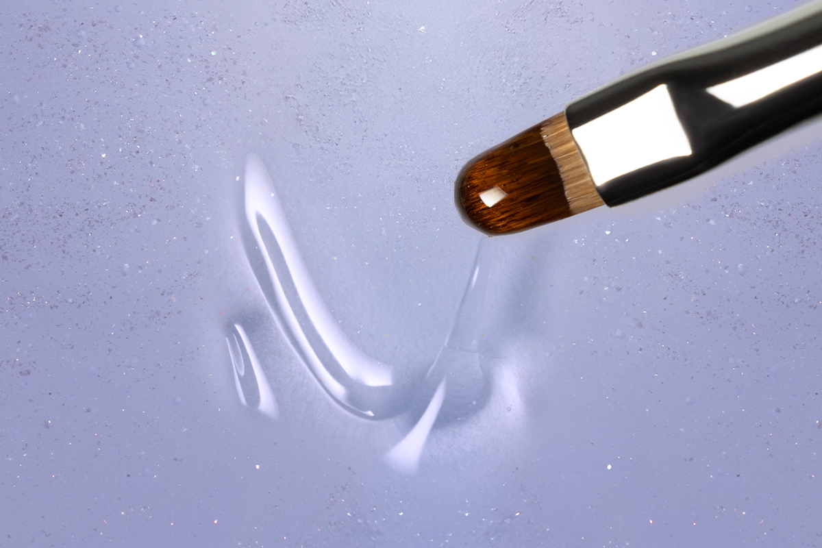 Jolifin Studioline - Versiegelungs-Gel silber Glimmer 5ml