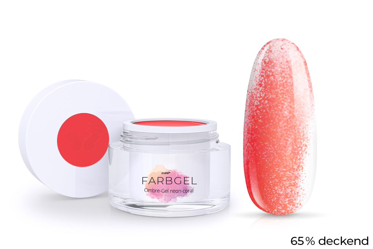 Jolifin Ombre-Gel - neon-coral 5ml