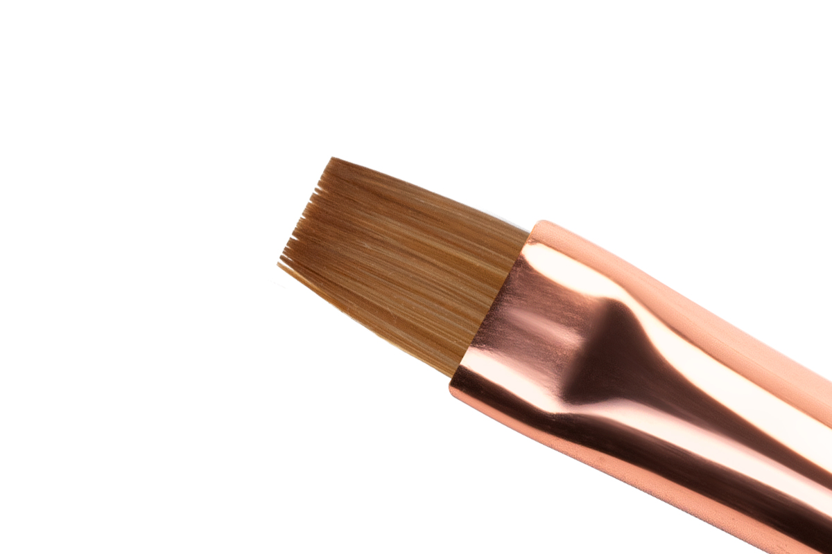 Jolifin Grey-Rosé Brush - straight size 4