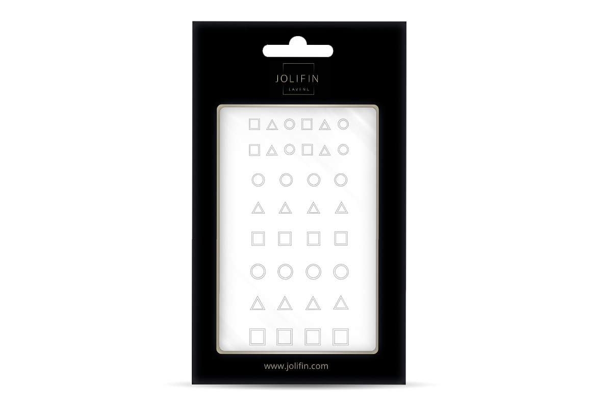 Jolifin LAVENI XL Sticker - Symbols white