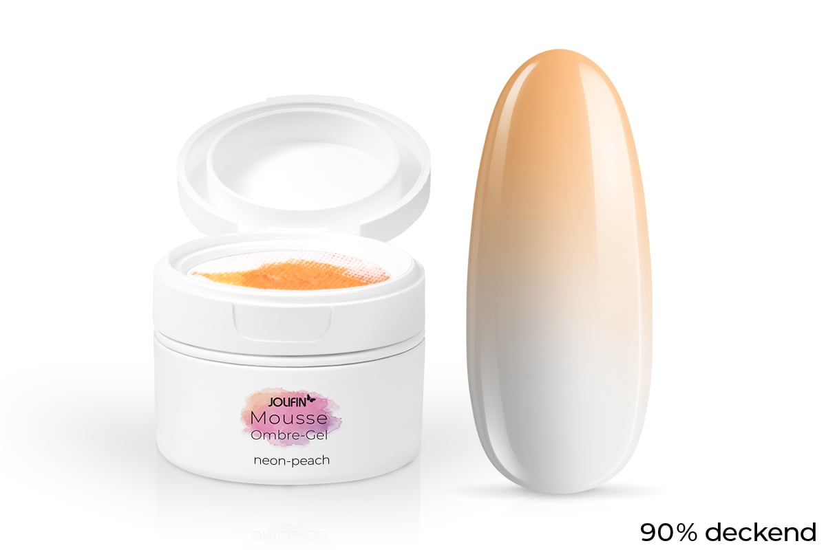 Jolifin Mousse Ombre-Gel - neon-peach 5ml