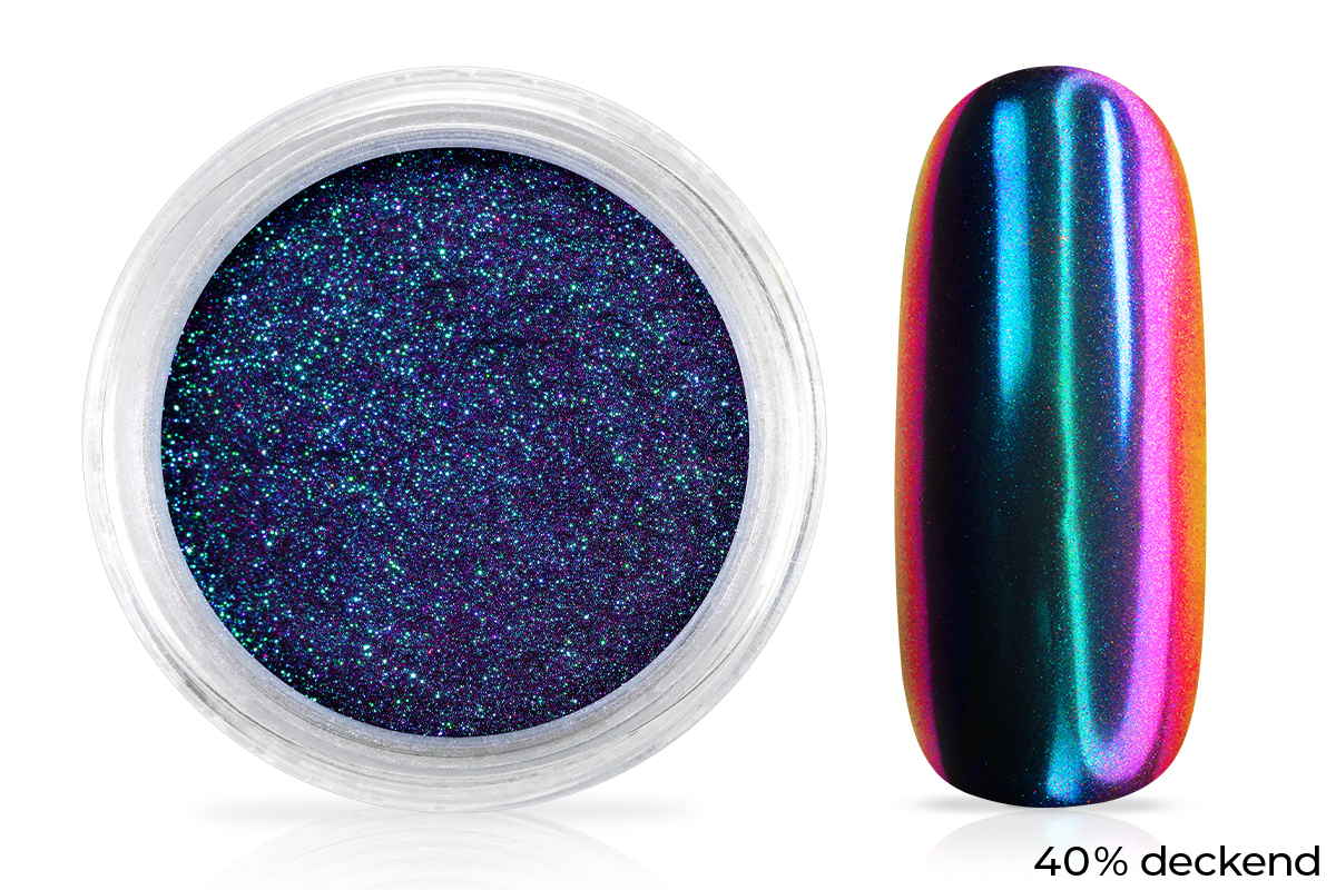 Jolifin Super Mirror-Chrome Pigment - FlipFlop pink & blue