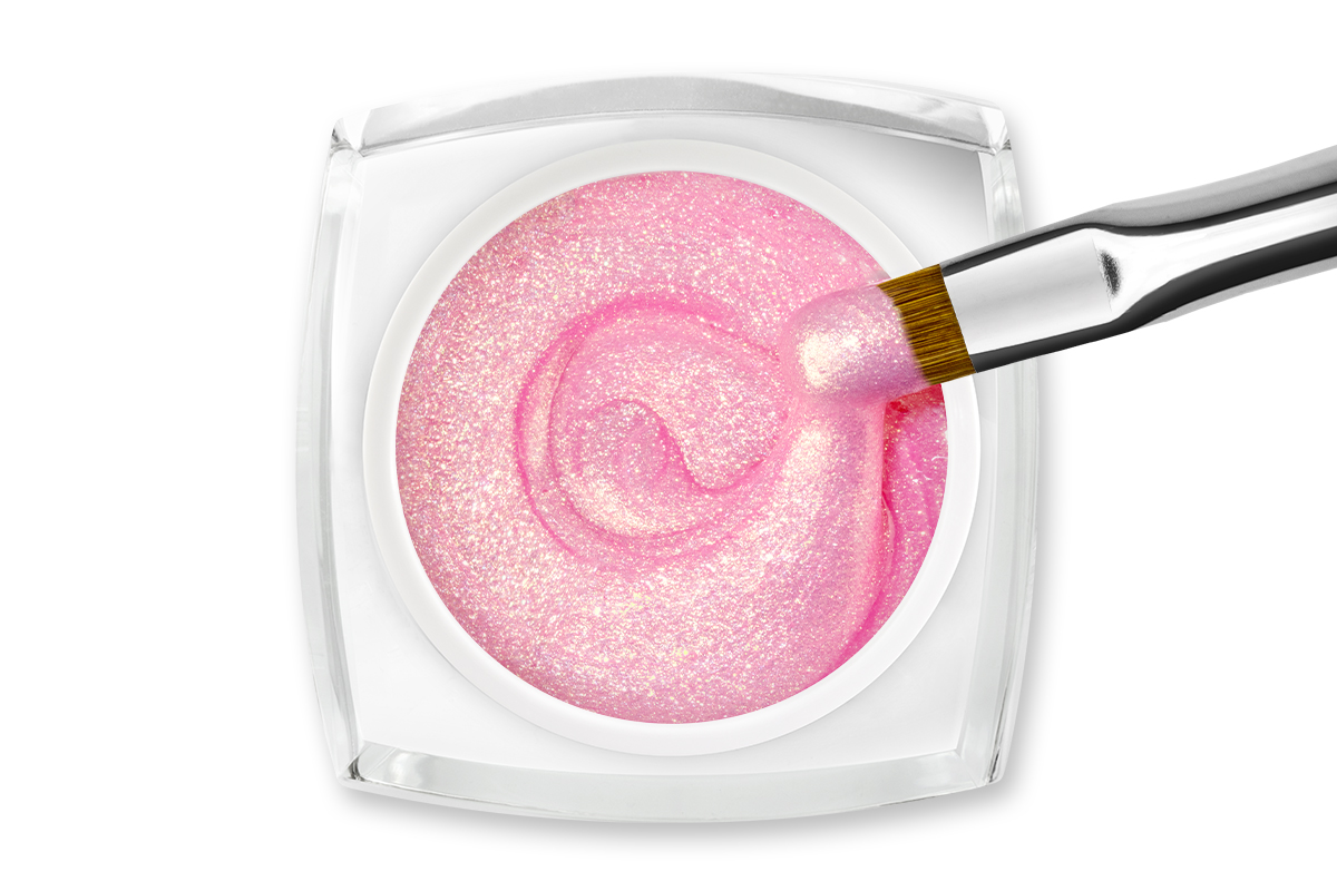 Jolifin LAVENI colour gel - pastel-coral shine 5ml