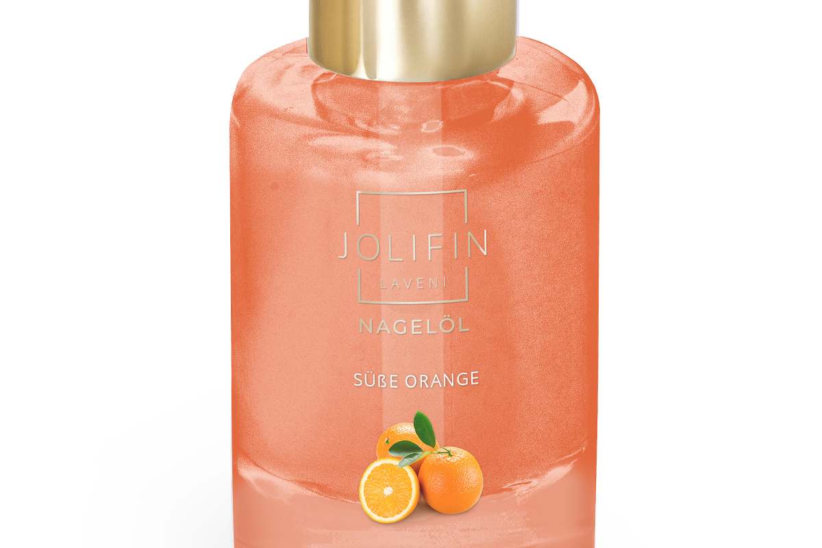 Jolifin LAVENI Nagelöl - süße Orange 10ml