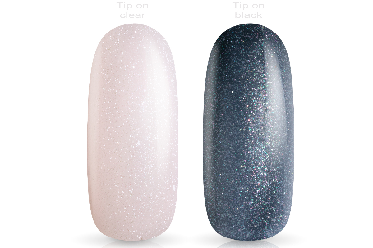 Jolifin LAVENI Shellac - Top-Coat without sweat layer mermaid twinkle 10ml