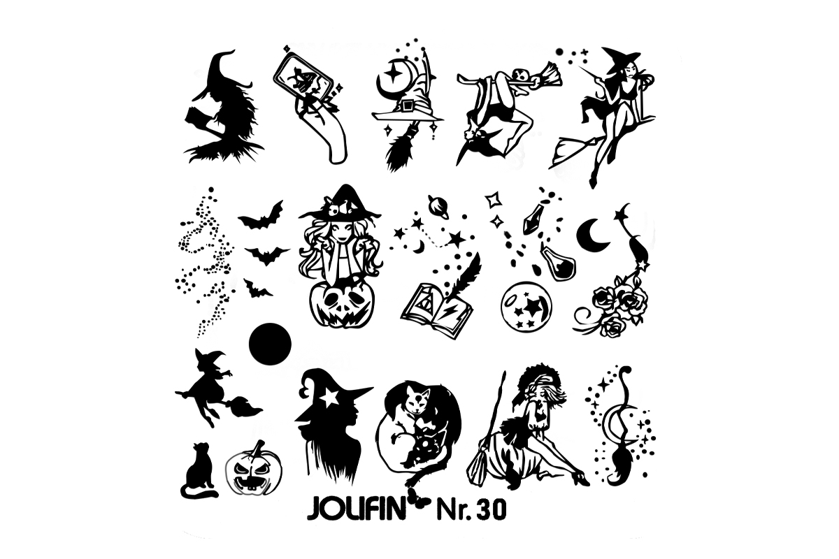 Jolifin Stamping Stencil No. 30
