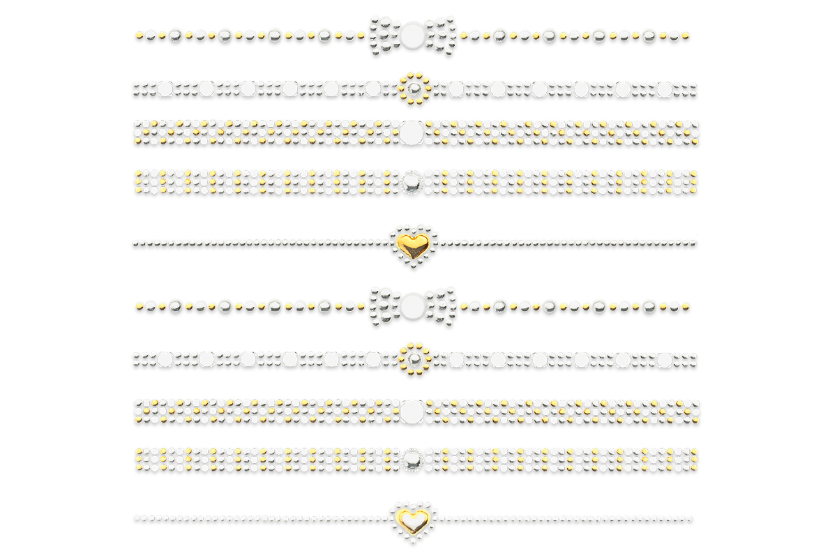 Jolifin Rhinestone Sticker No. 24