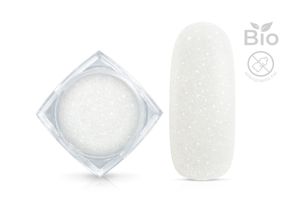 Jolifin Bio Glitterpuder - sugar white Jolifin Bio Glitterpuder - sugar white
