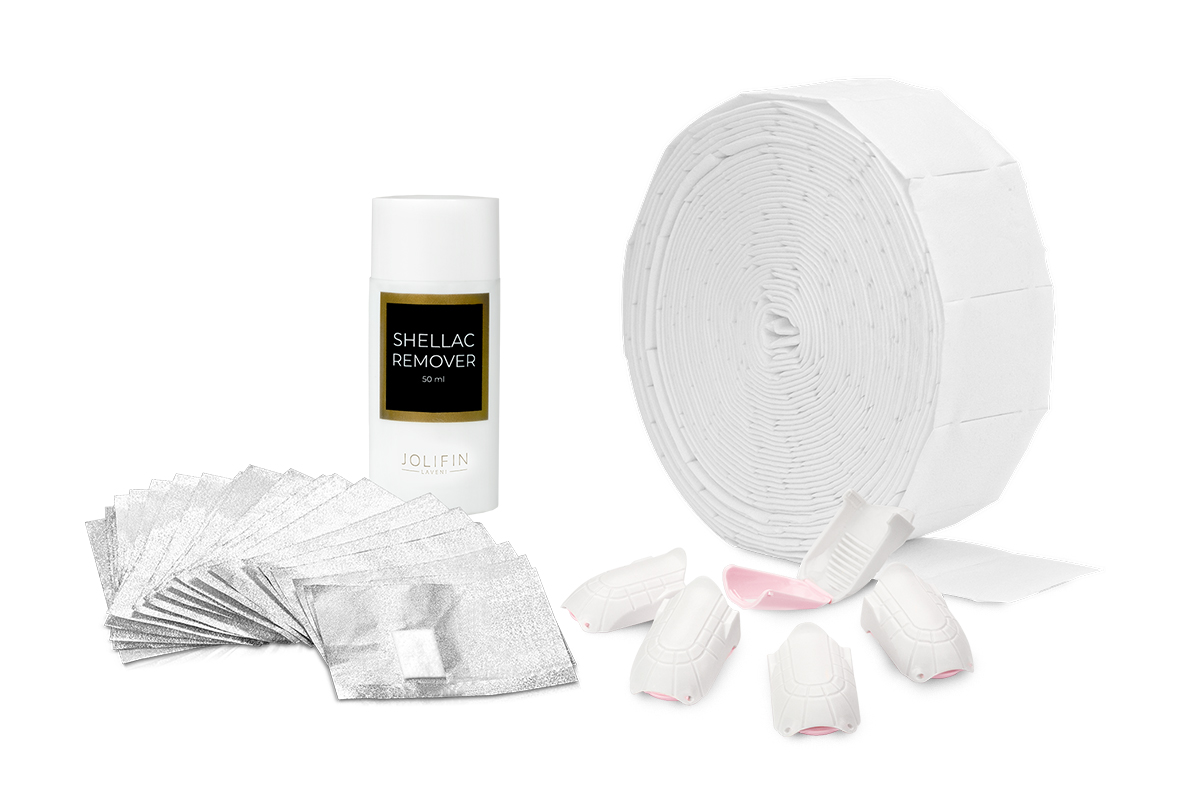 Jolifin LAVENI 3in1 Shellac Starter-Set - M - Basic Jolifin LAVENI 3in1 Shellac Starter-Set - M - Basic