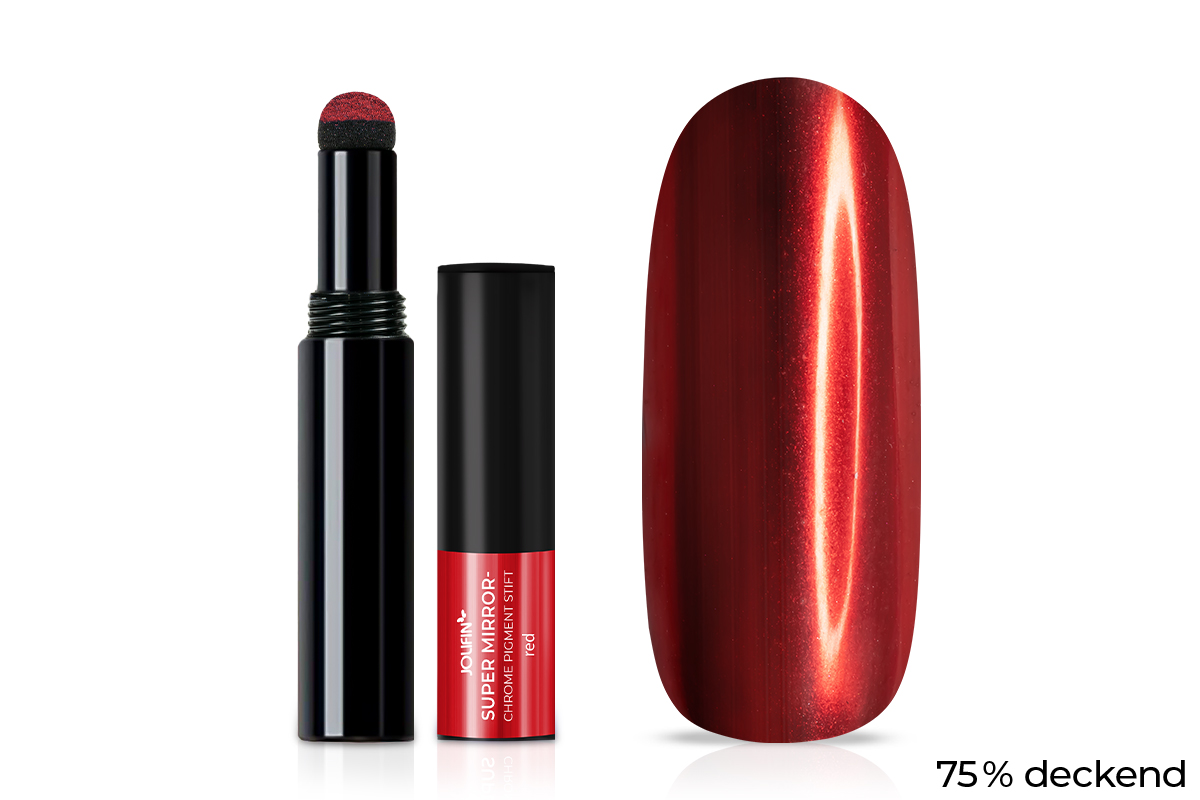 Jolifin Super Mirror-Chrome Pigment Stift - red