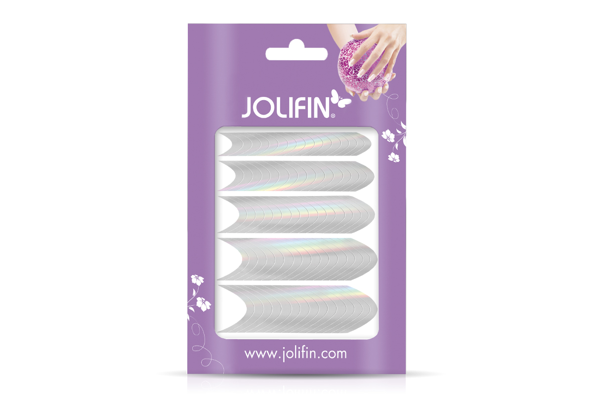 Jolifin Chrome French Sticker silver