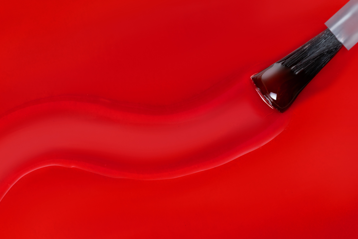 Jolifin LAVENI Shellac - Top-Coat ohne Schwitzschicht Glas red 10ml