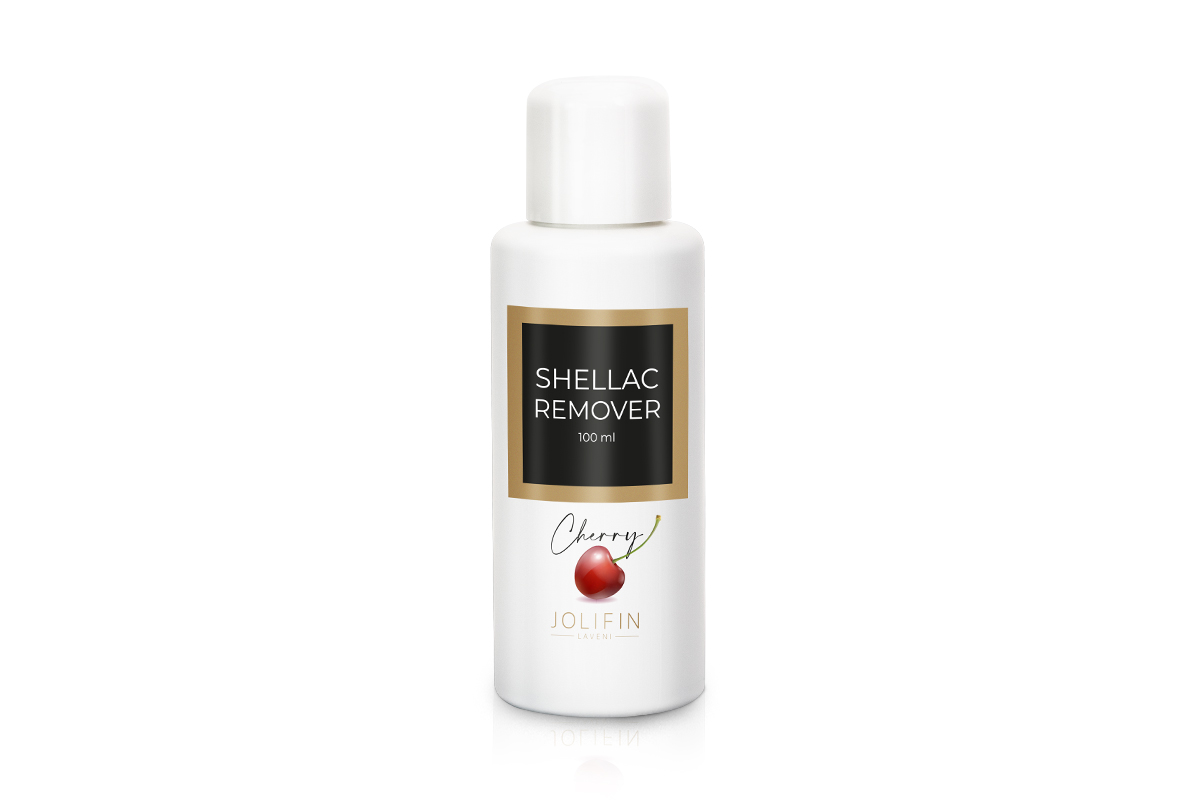 Jolifin LAVENI Shellac - Remover Cherry 100ml