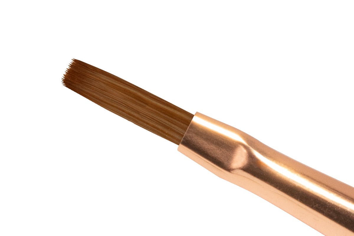 Jolifin Aurora Pinsel weiß - Gel flat long Gr. 2