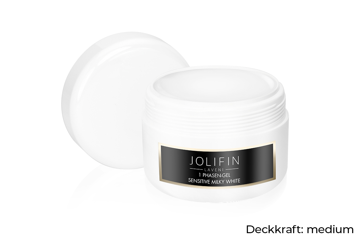 Jolifin LAVENI Refill - 1-phase gel sensitive milky white 250ml