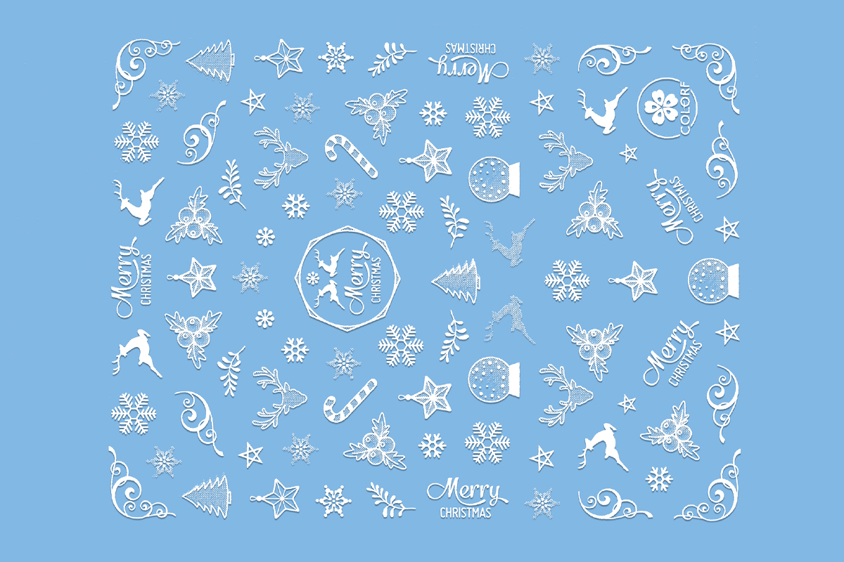 Jolifin XL Sticker Christmas No. 2