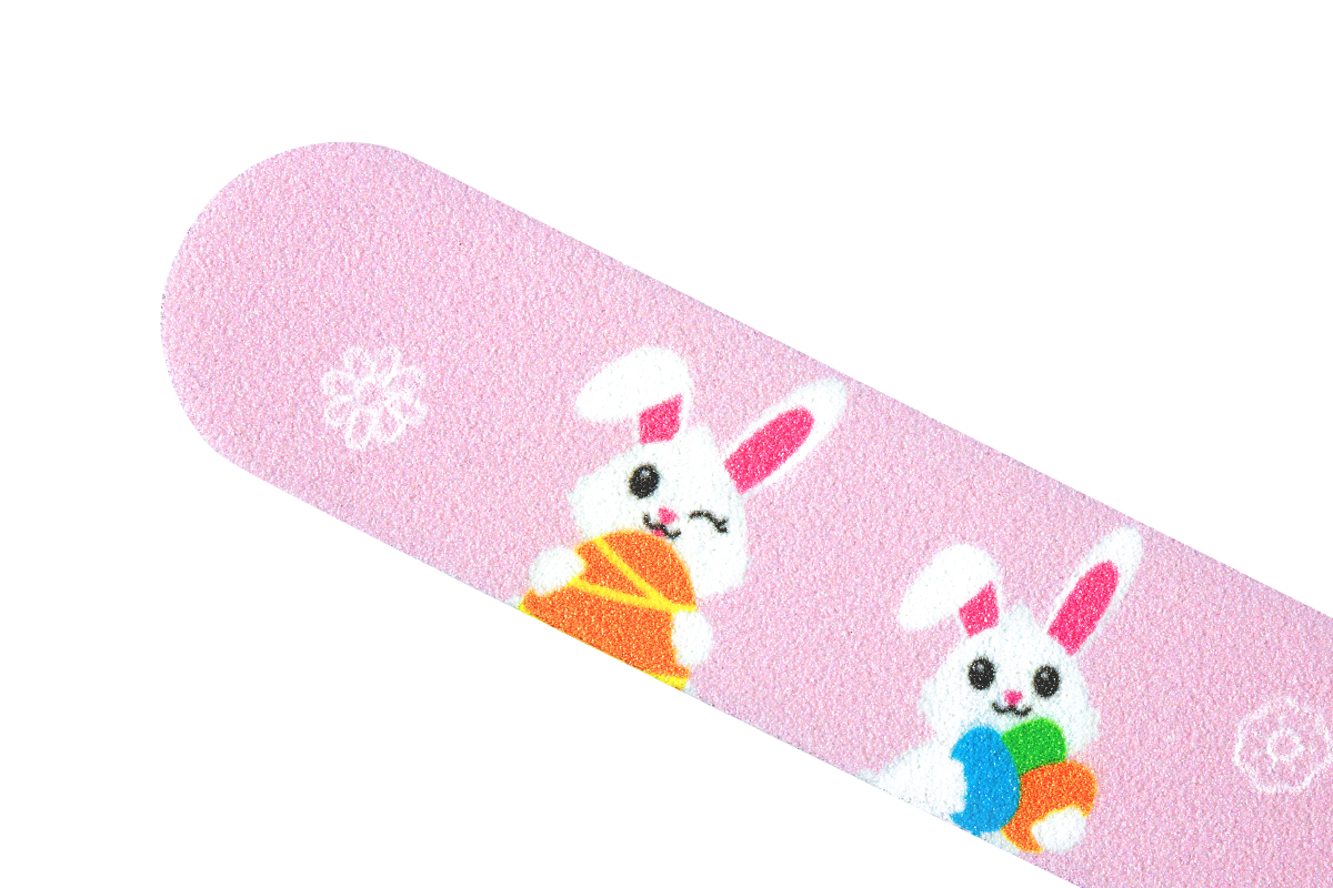 Jolifin Easter file Happy Easter - pastel pink 100/180