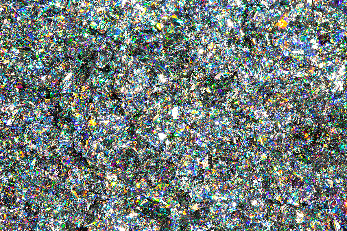 Jolifin Foil Flakes - Hologram silver