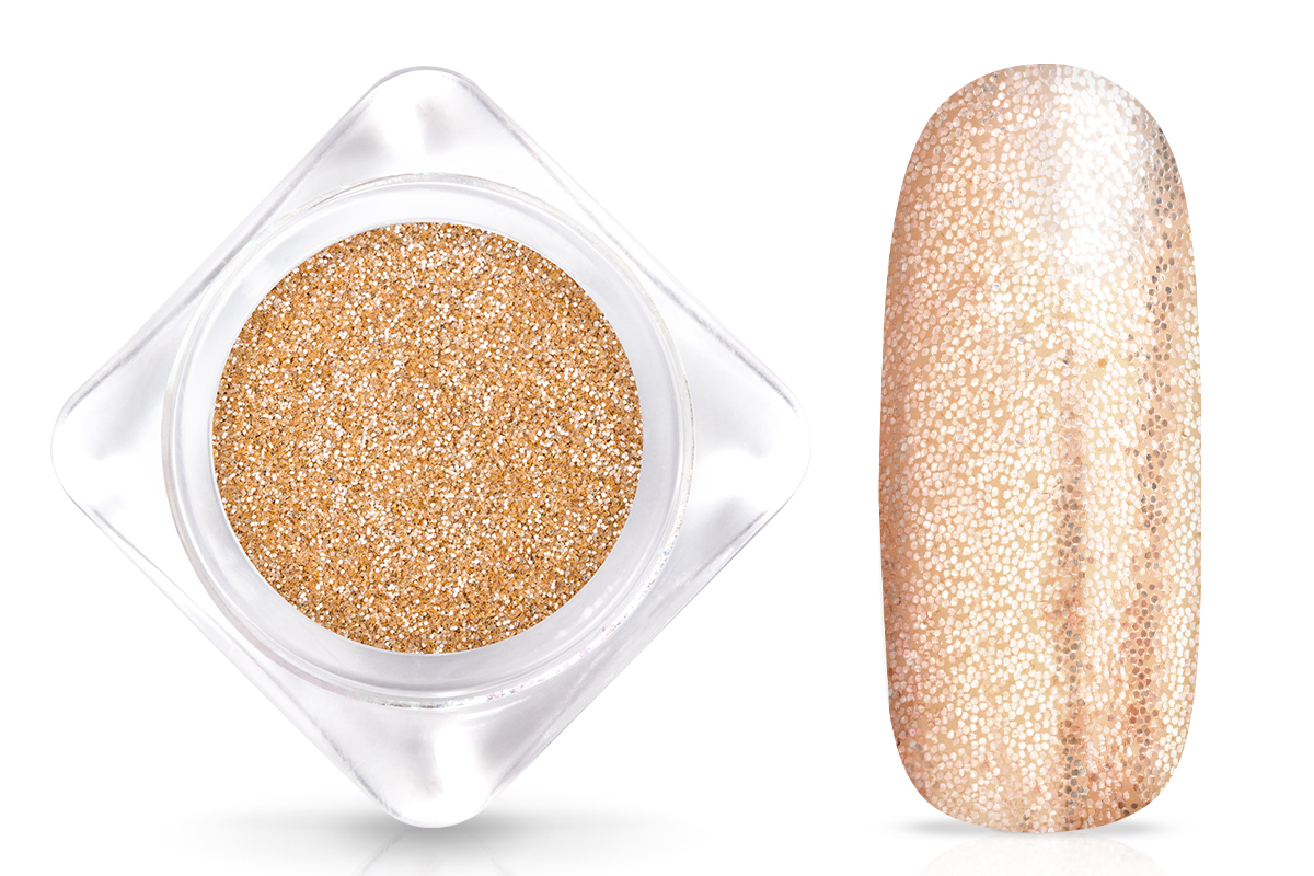 Jolifin Glossy & Matt Glitter Powder - champagne