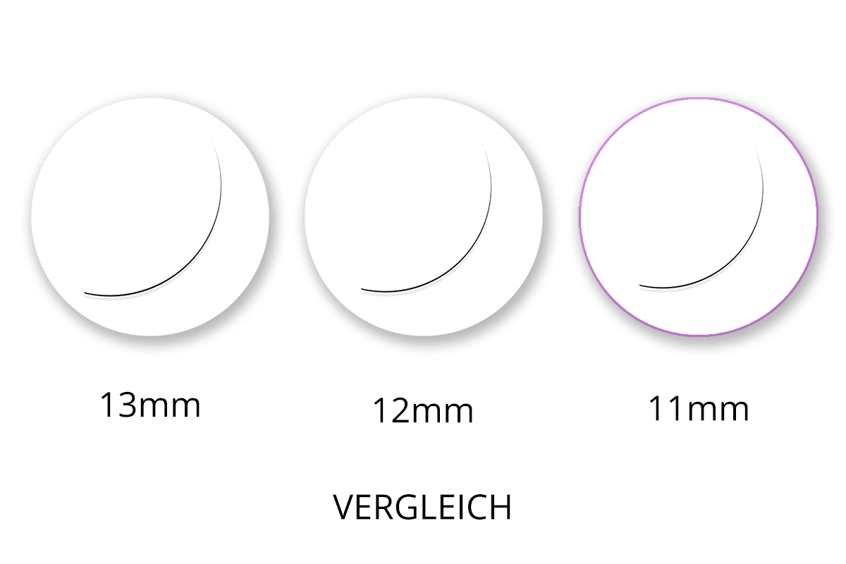 Jolifin Lashes - SingleBox 11mm - Volume D-Curl 0,05