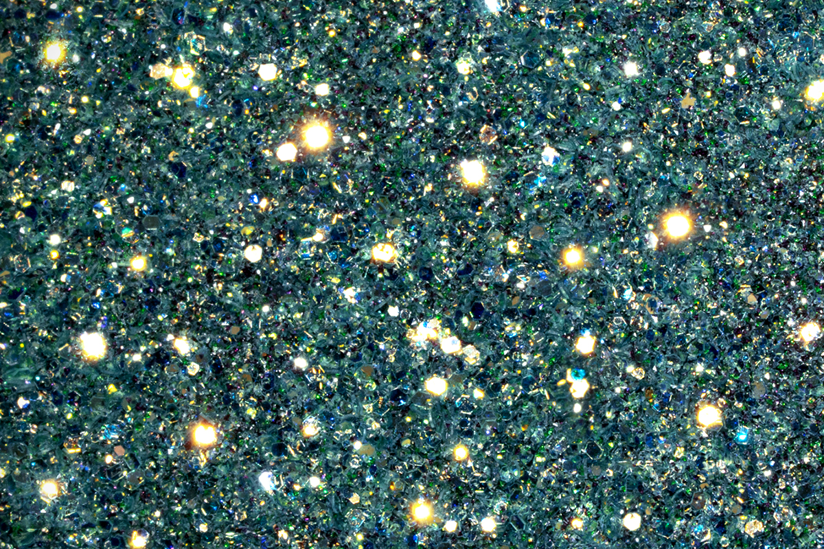 Jolifin LAVENI FlashOn glitter powder - golden blue