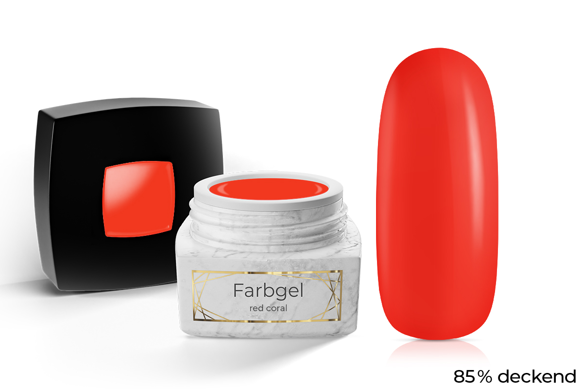 Jolifin LAVENI PRO Colour Gel - red coral 5ml