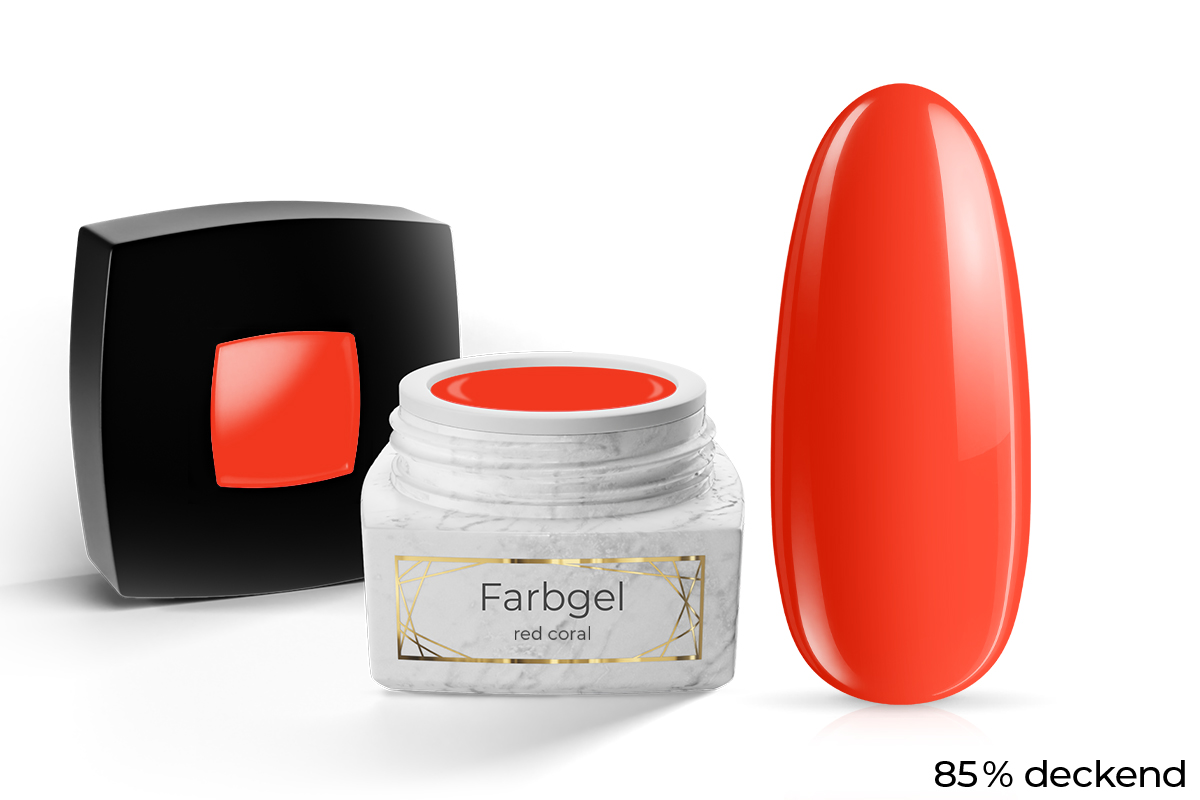 Jolifin LAVENI PRO Farbgel - red coral 5ml