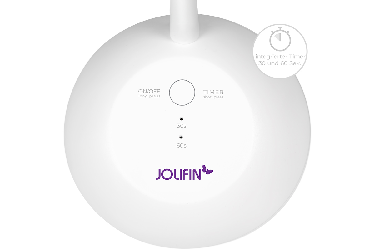 Jolifin UVA/LED Lichthärtungsgerät für freihändiges Aushärten 2.0